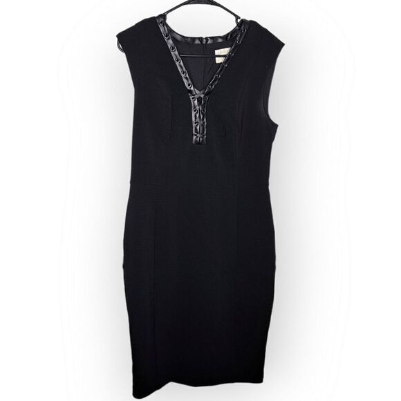 Ashley Graham Sheath Dress in Black size 12 - Picture 1 of 7